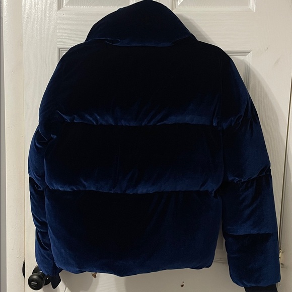SAM. Sophia Velvet Puffer Jacket - Picture 3 of 11